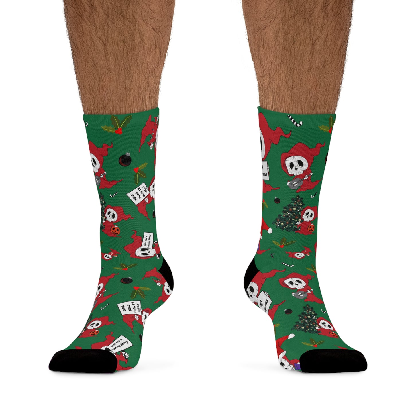 Spookymas Ghoul | Recycled Poly Socks
