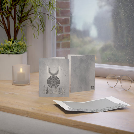 Horned God | Solstice Greeting Cards |  (1, 10pcs)