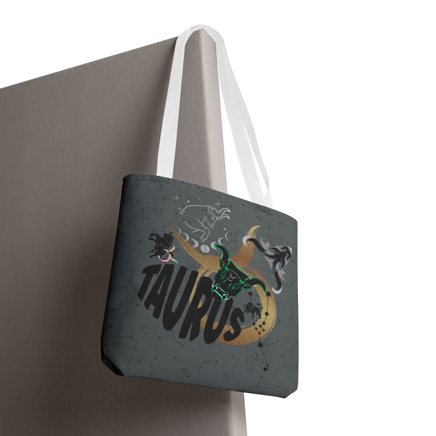 Taurus Zodiac Tote Bag — Mystic Astrology Collection