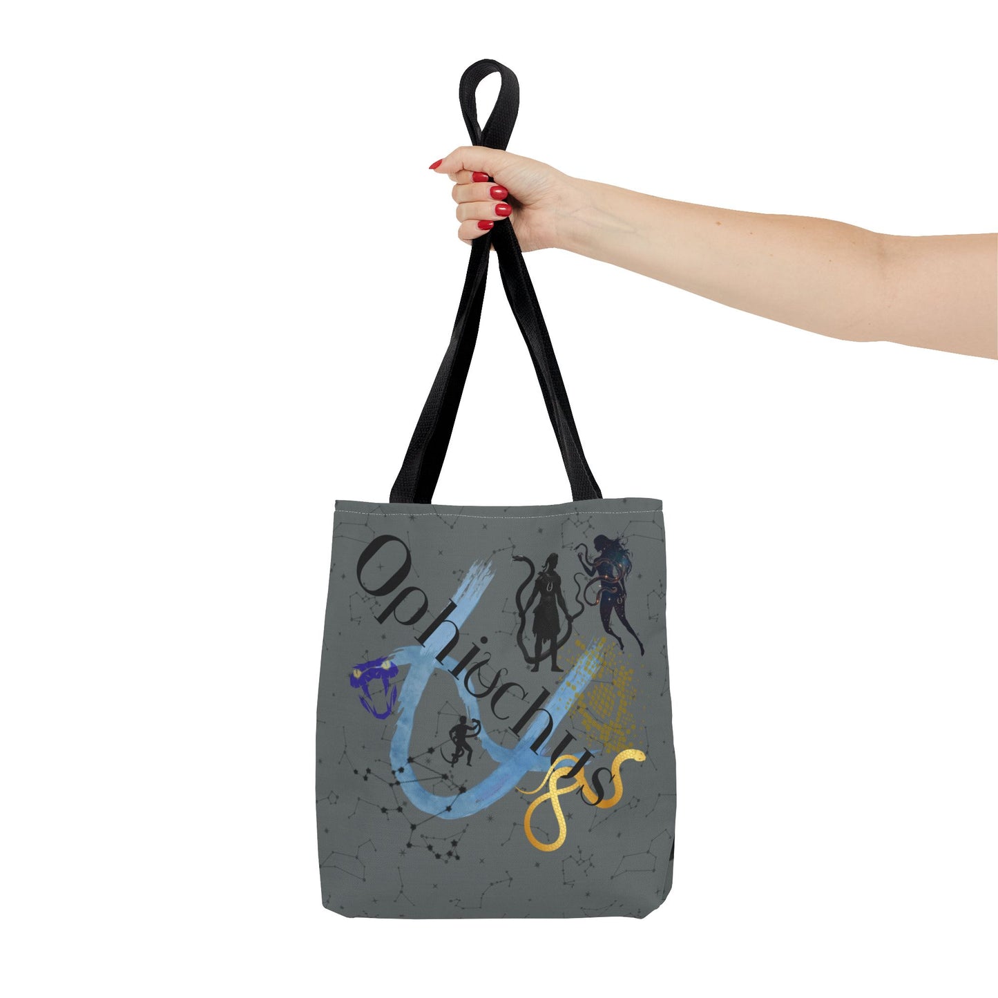 Ophiuchus Zodiac Tote Bag — Mystic Astrology Collection