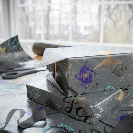 Pisces | Zodiac Birthday Wrapping Papers