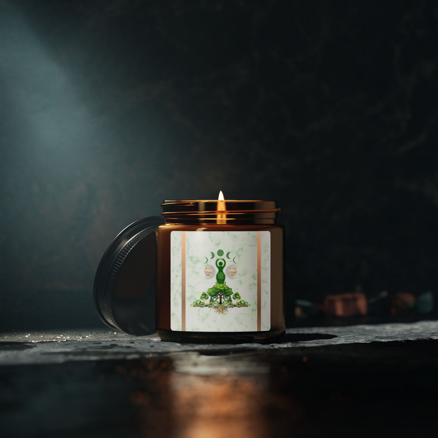 Mother Nature | Summer Solstice | Scented Soy Candle (Amber Jar)