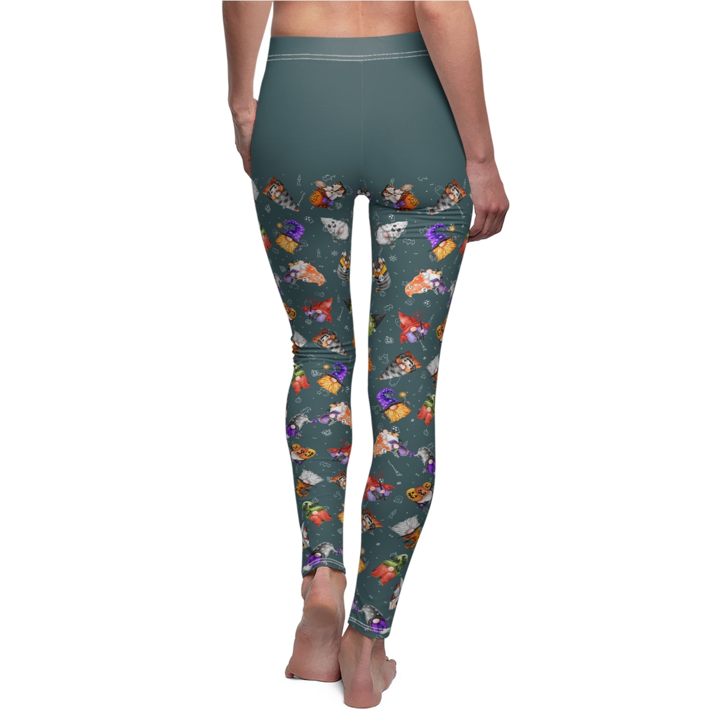 Nightmare Leggings | Gnomeoween | All-Over Print Women's Casual Bottoms