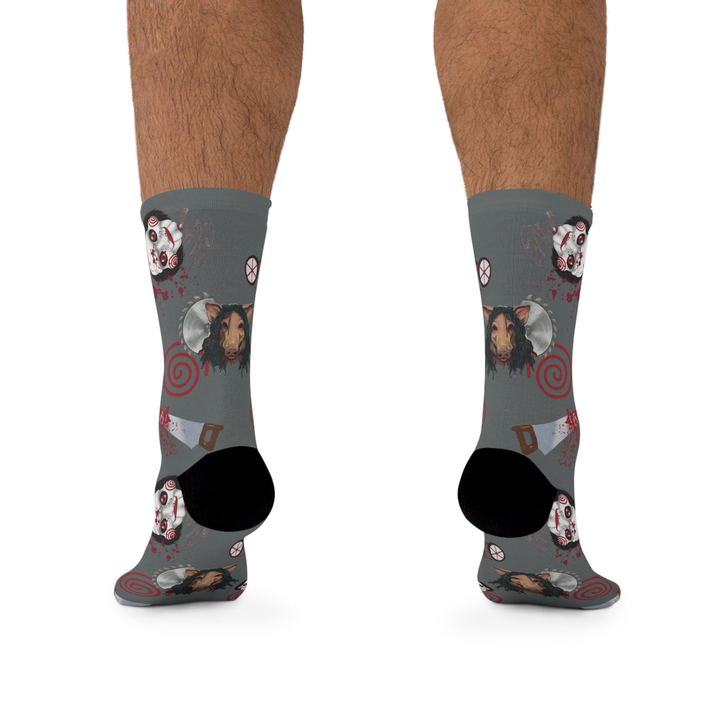 Horror Socks | Piggy Bake | Recycled Poly Socks | Cozy and Scary
