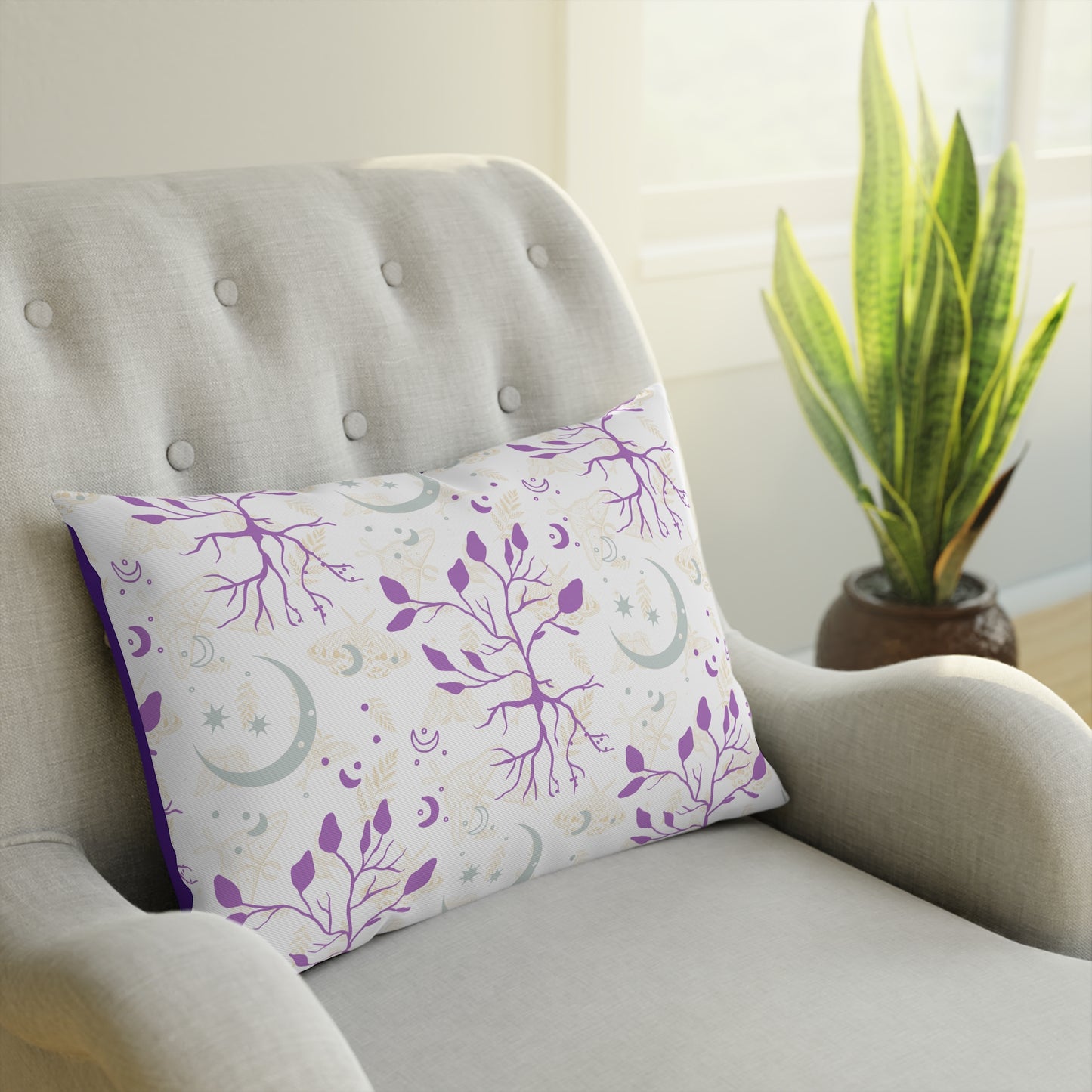 Moon Roots (Purple) | Cushion 3 sizes…