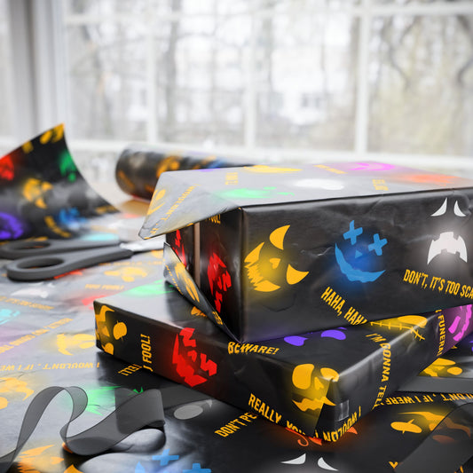 Be Warned | Spooky Lights | Gift Wrap Papers