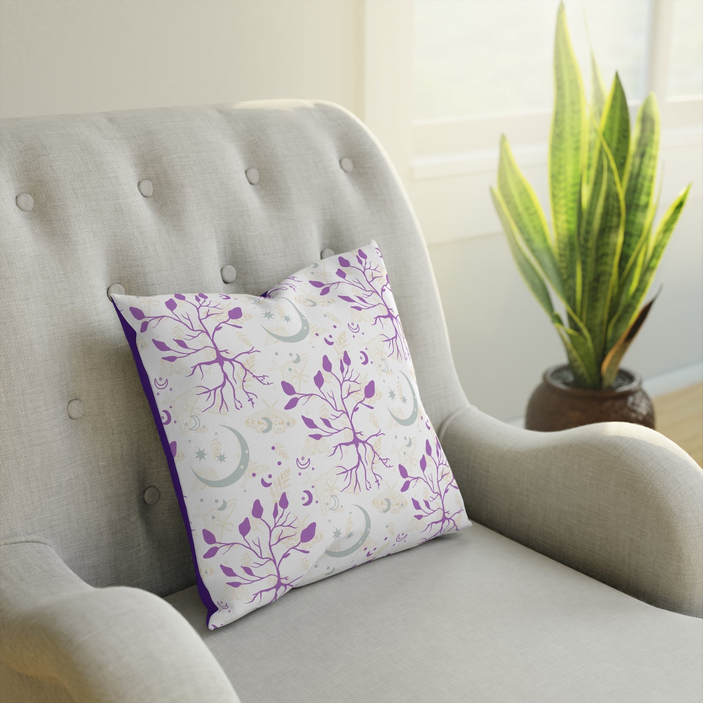 Moon Roots (Purple) | Cushion 3 sizes…