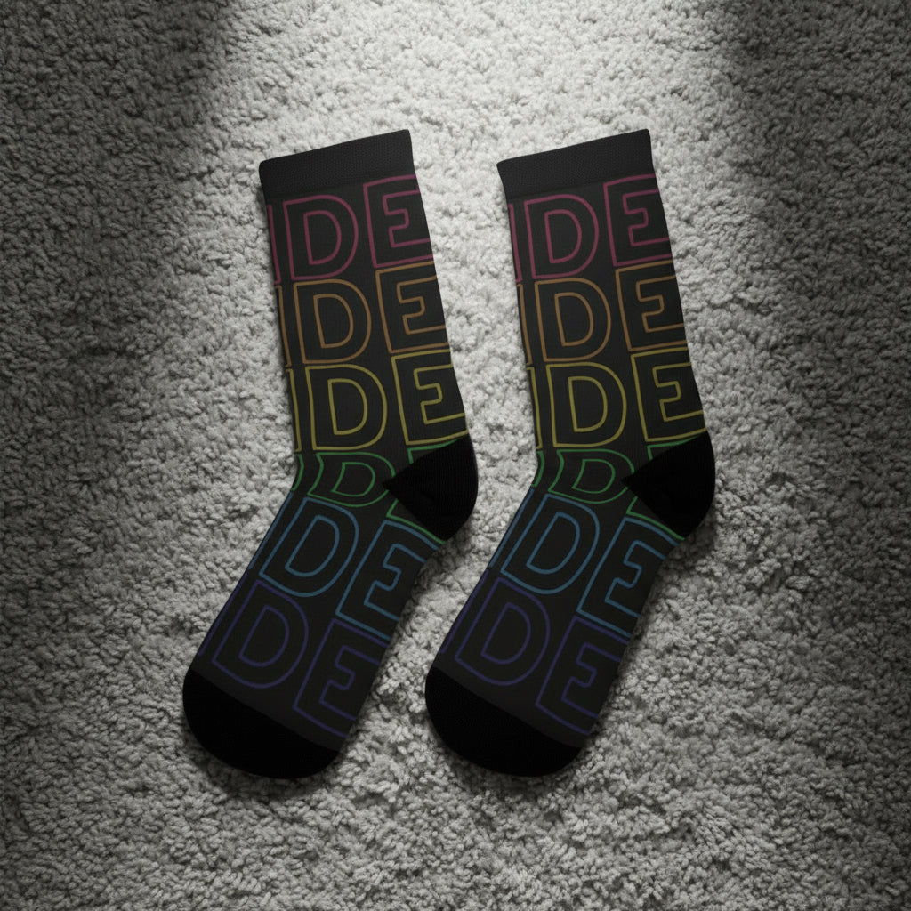 Goth Pride | Recycled Poly Socks