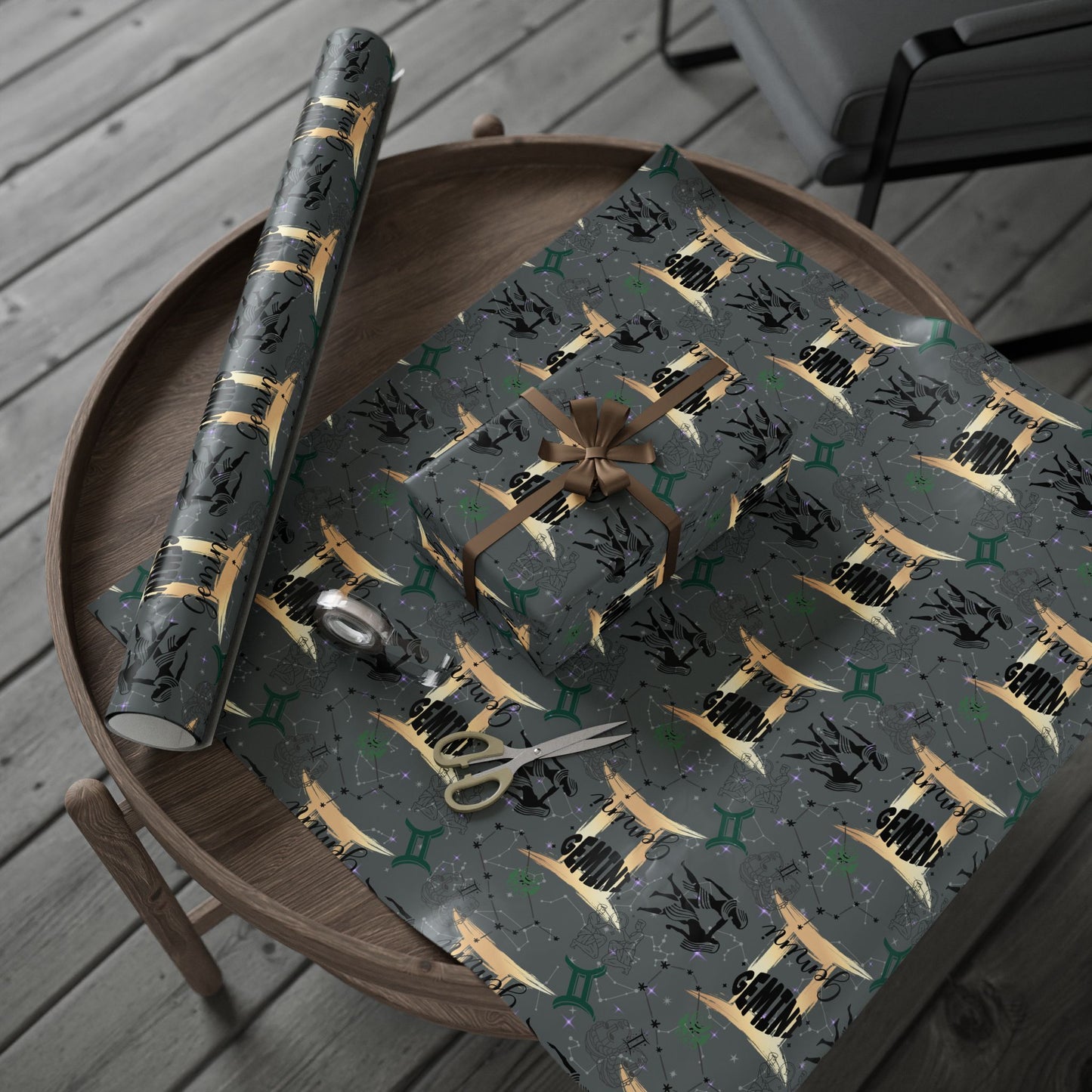 Gemini | Zodiac Birthday Wrapping Papers