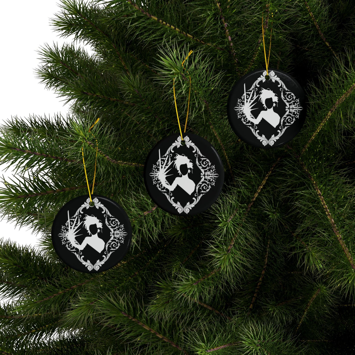 Scissorhands | Heirloom Ceramic Ornaments (1pc, 3pcs, 5pcs, 10pcs)