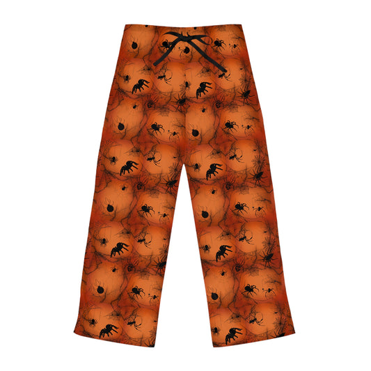 Eerie Spiders | Nightmare Holidays | Women's Pajama Pants - Cozy Halloween Sleepwear