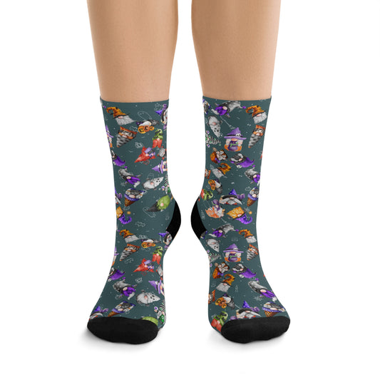 Gnome-o-ween | Recycled Poly Socks