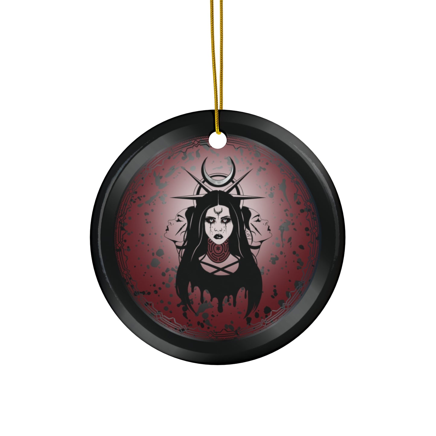 Red Lady | Heirloom Ceramic Ornaments (1pc, 3pcs, 5pcs, 10pcs)