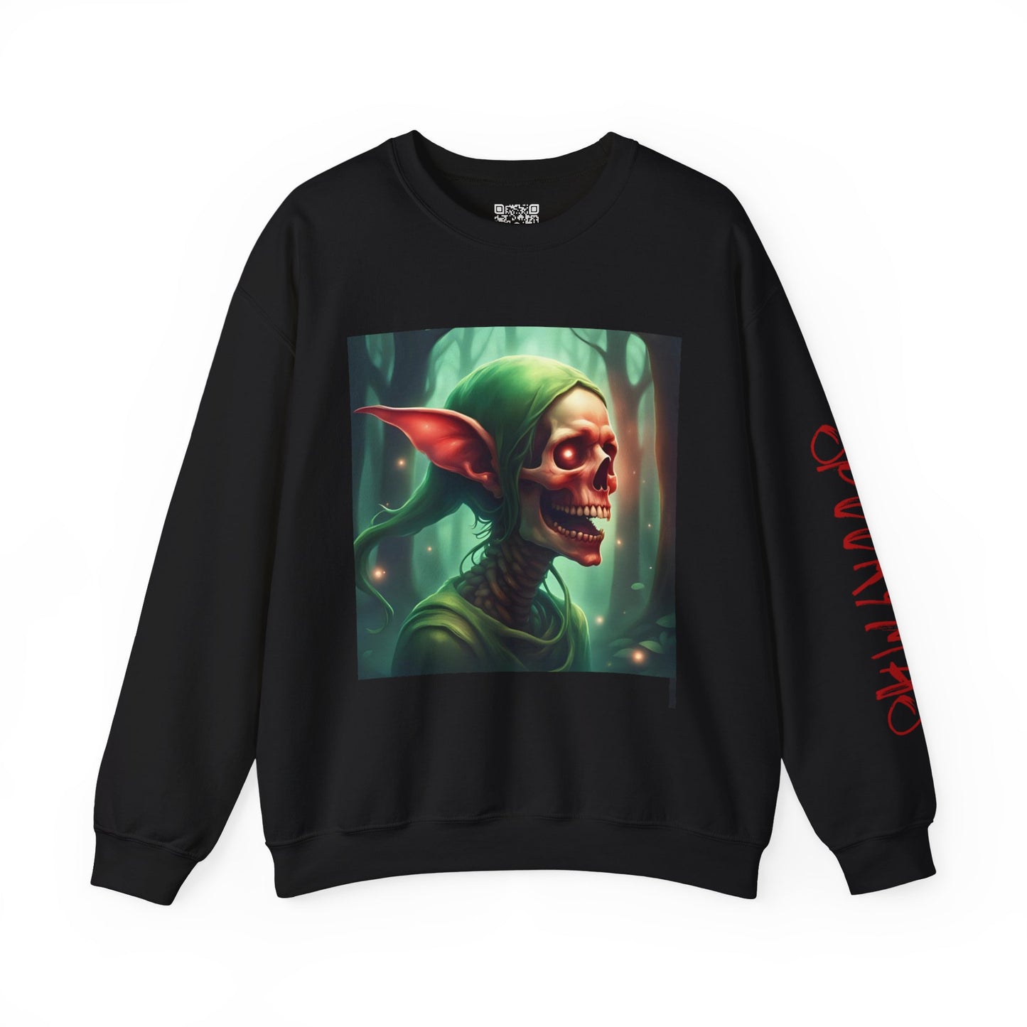 Terror Elf | Crewneck Sweatshirt - Cozy Ugly Holiday Pullover, Unisex Sweatshirt,