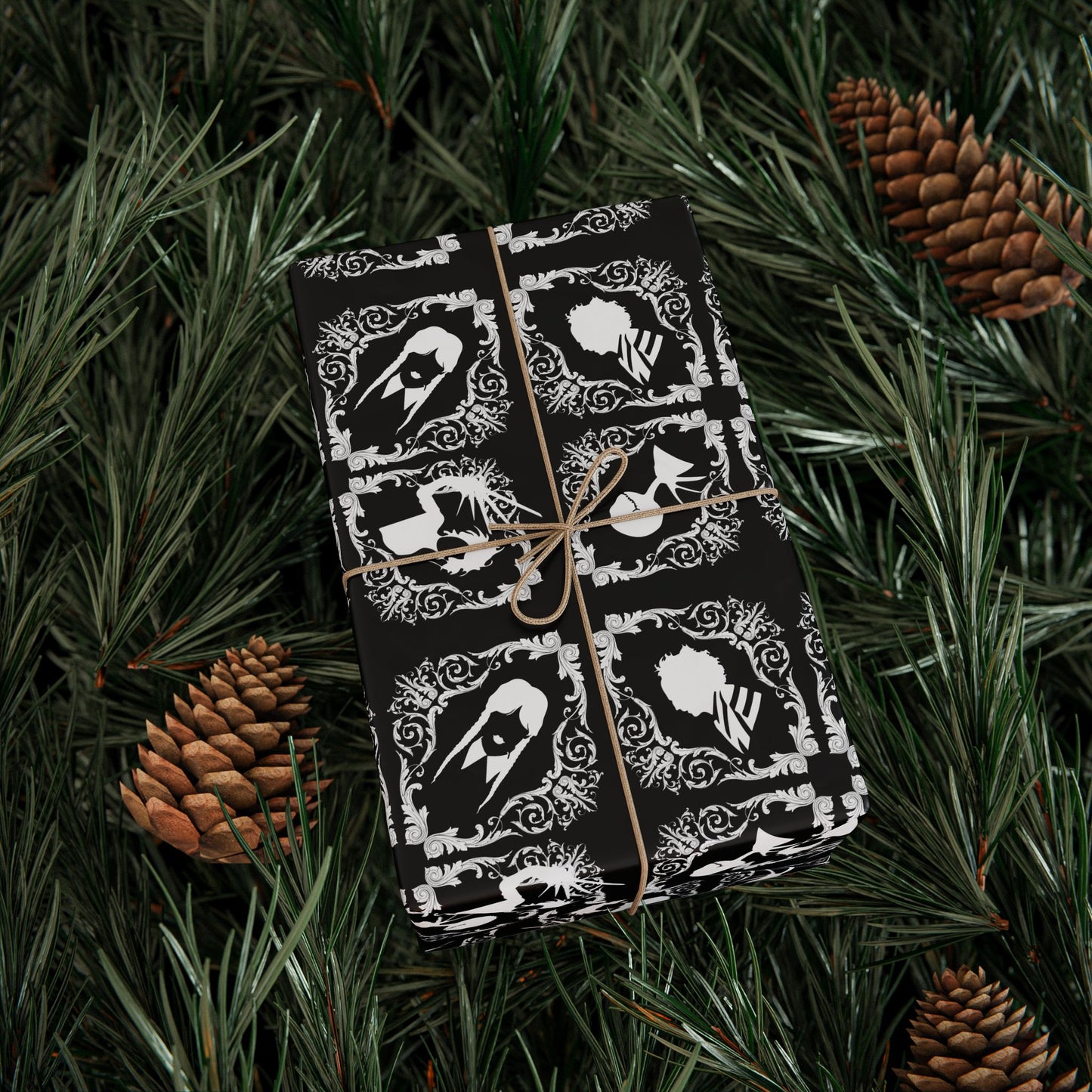 Wrapping Papers | Goth Dreams, Tim Burton Inspired, Gothic Gift Wrap Papers