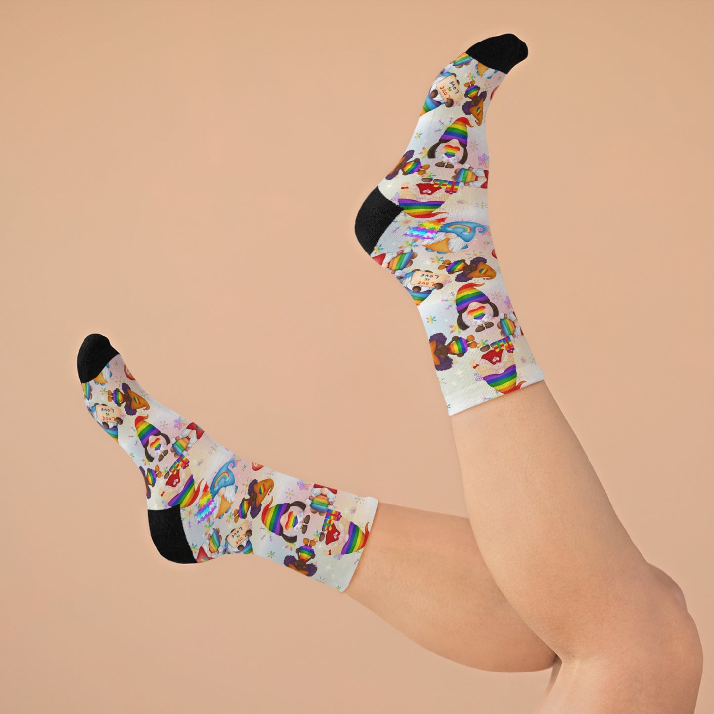 Pridemas Gnomes | Recycled Poly Socks