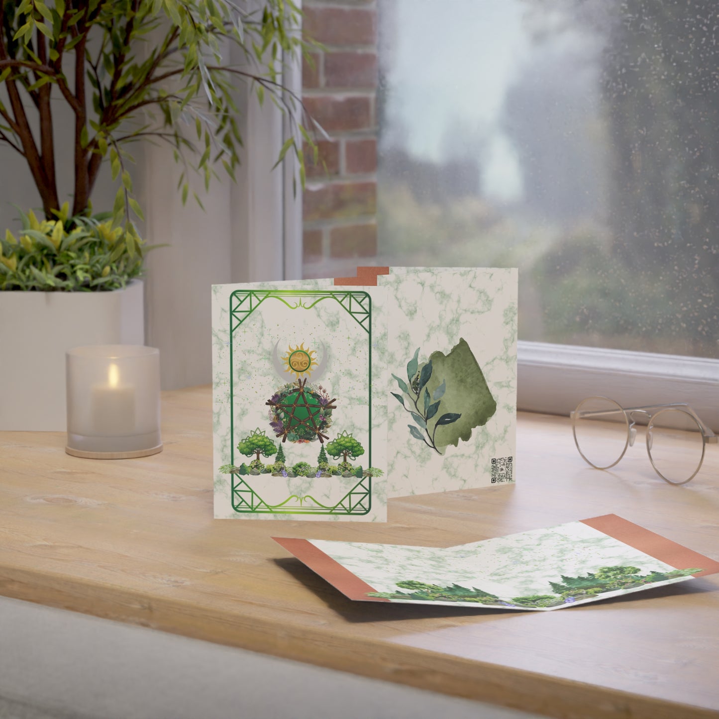 Midsummer Greeting Cards |  Summer Solstice Goddess Note Set