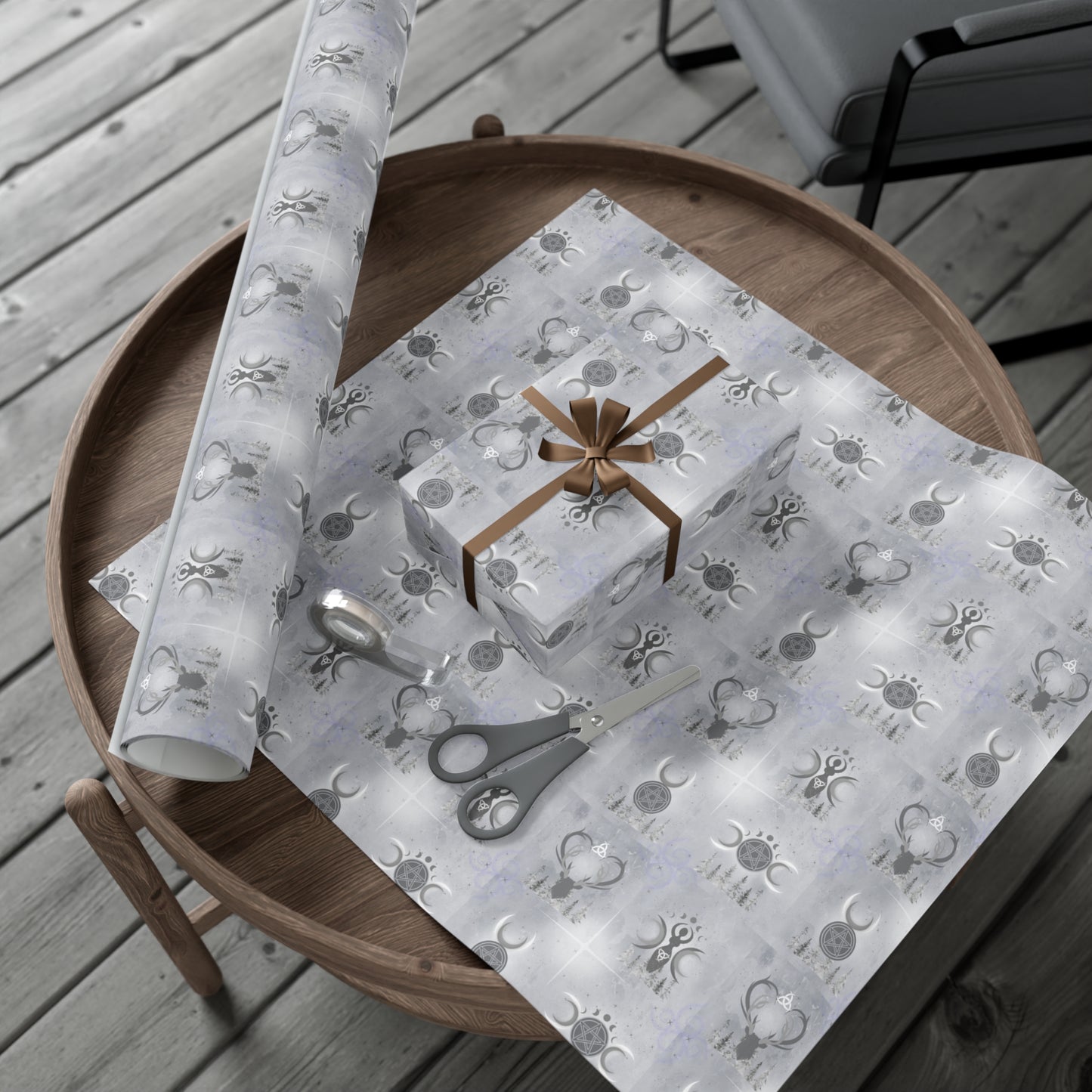Yule Solstice | Winter Solstice | Gift Wrap Papers