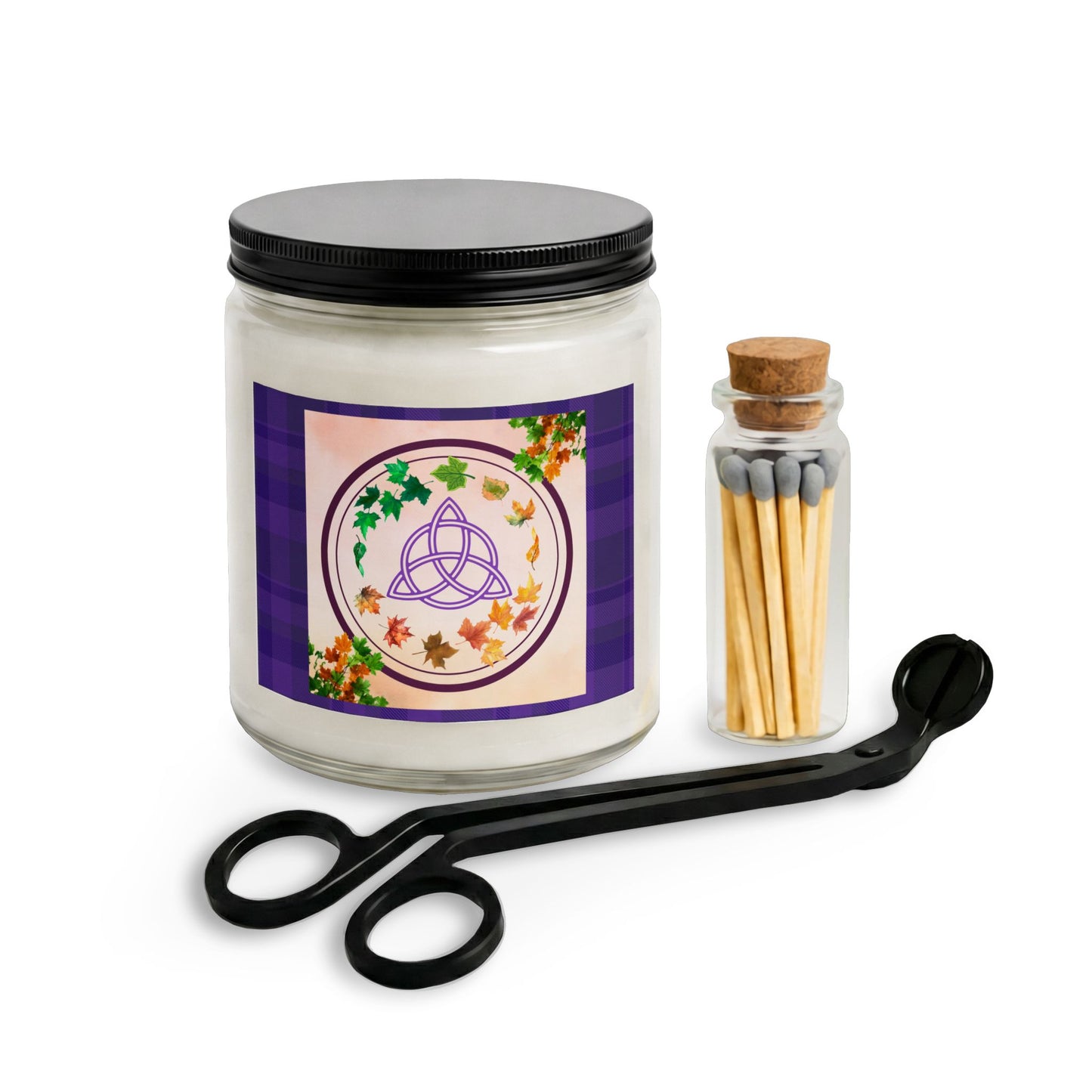 Transition | Fall Equinox | Autumn Trinity Candle Set | Matches and Wick Trimmer (4 Scents)