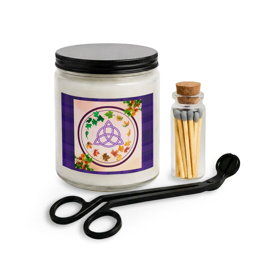 Transition | Fall Equinox | Autumn Trinity Candle Set | Matches and Wick Trimmer (4 Scents)
