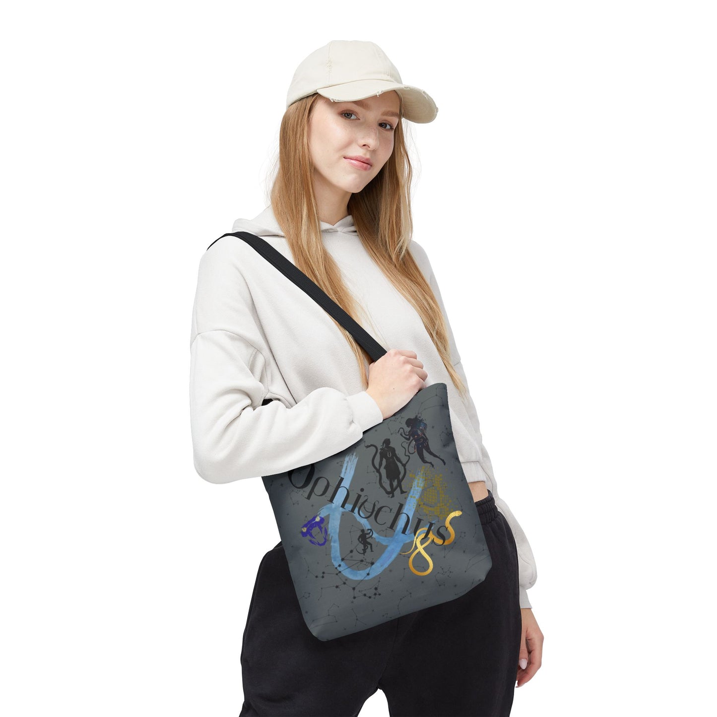 Ophiuchus Zodiac Tote Bag — Mystic Astrology Collection