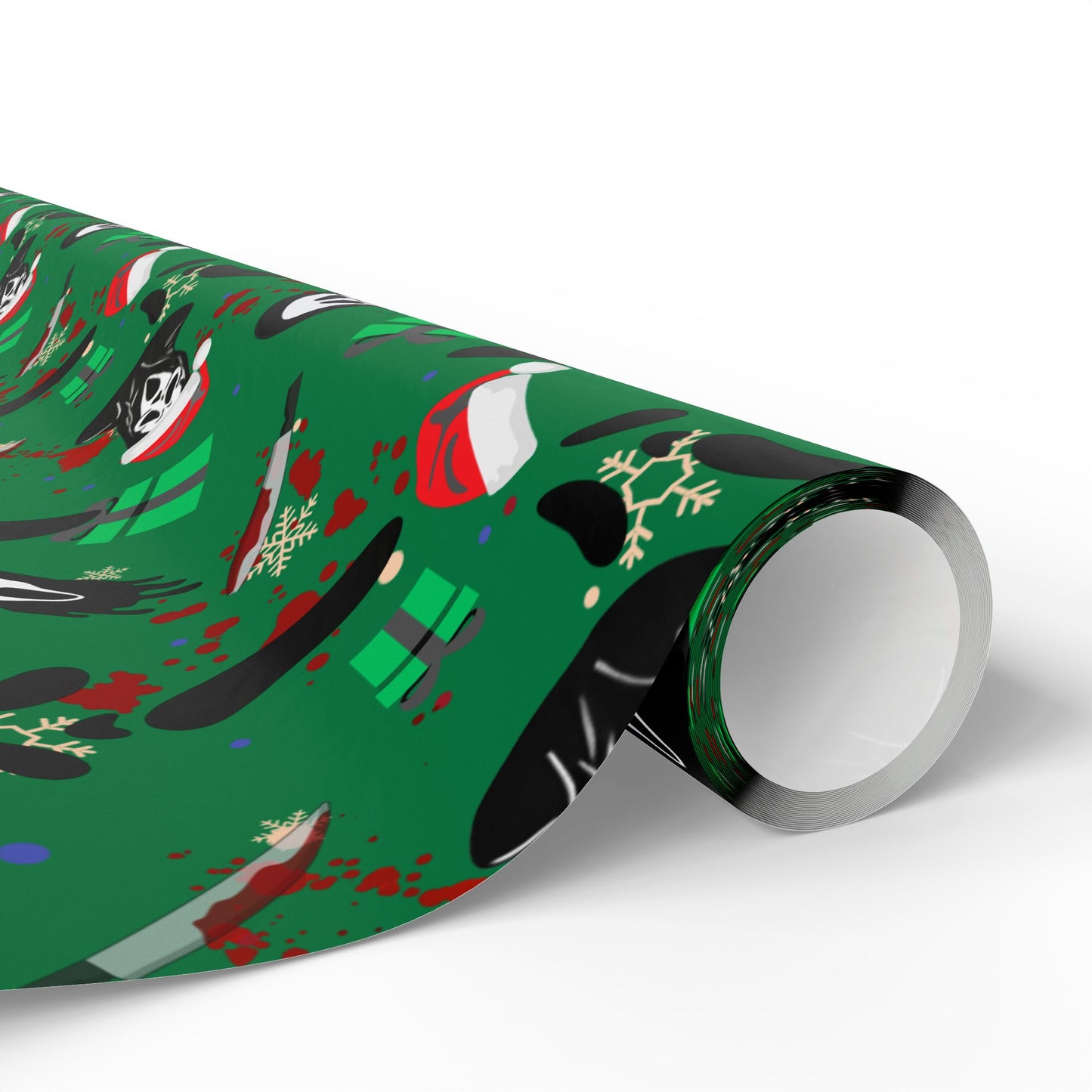 Horror Holidays (Green) | Nightmare Holiday | Wrapping Paper
