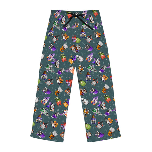 Gnome-o-ween | Women's Pajama Pants - Cozy Halloween Sleepwear