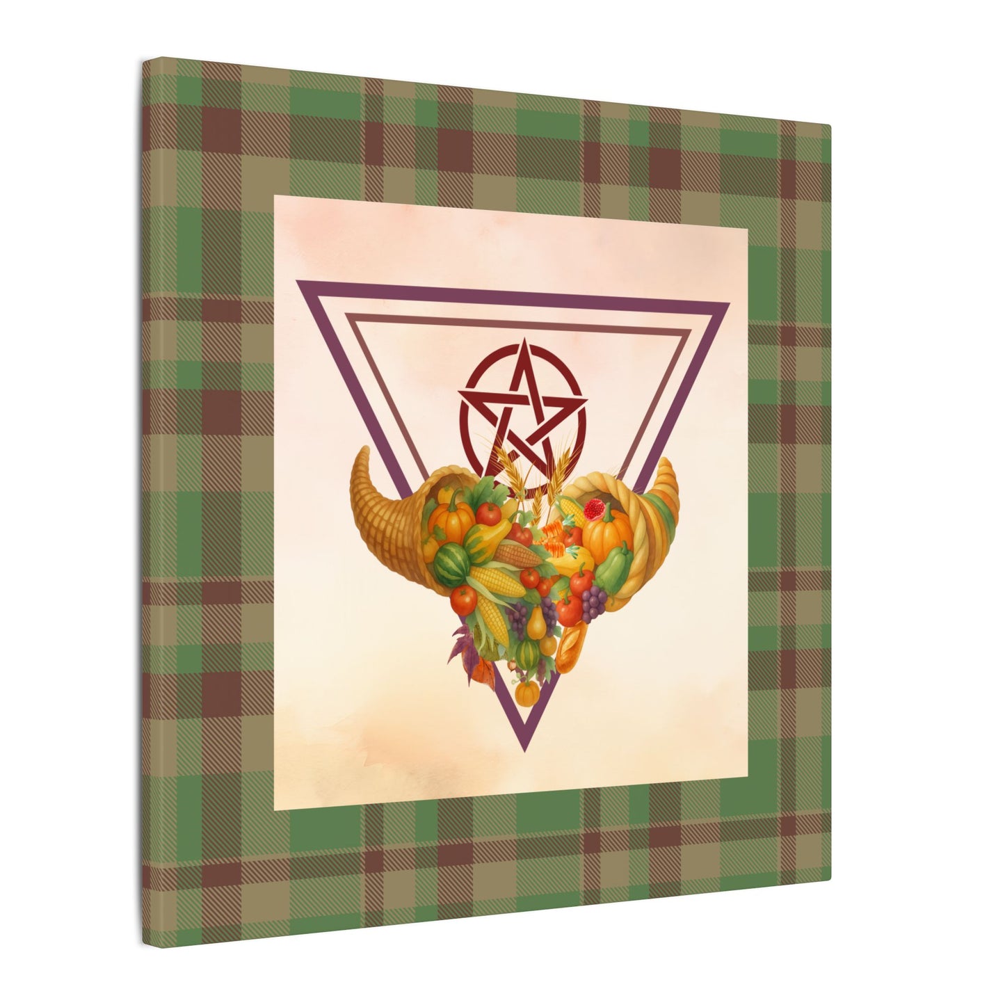 Harvest | Fall Equinox | The Bountiful Harvest Cornucopia on Stretched Canvas