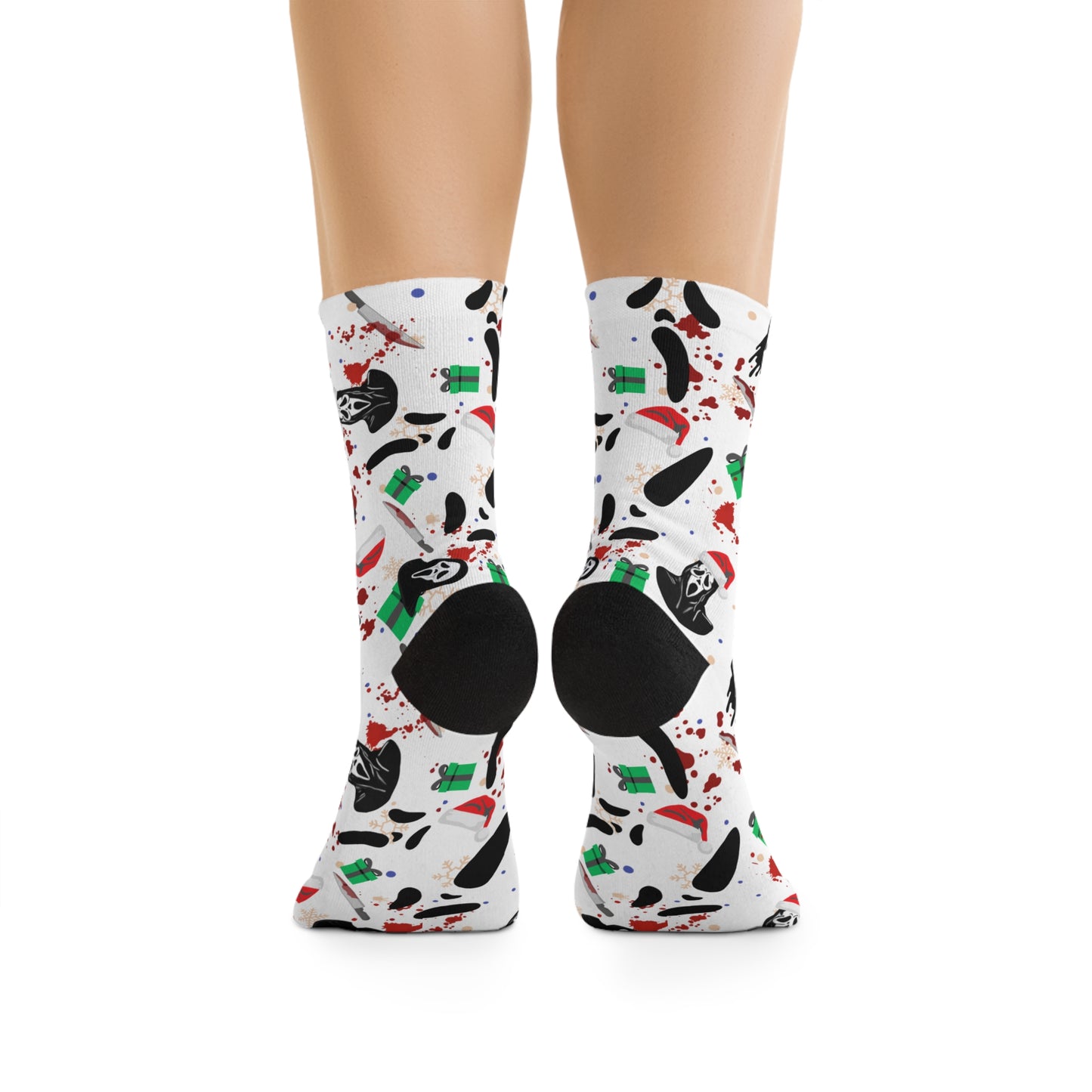 Horror Holidays | Recycled Poly Socks | Cozy and Scary