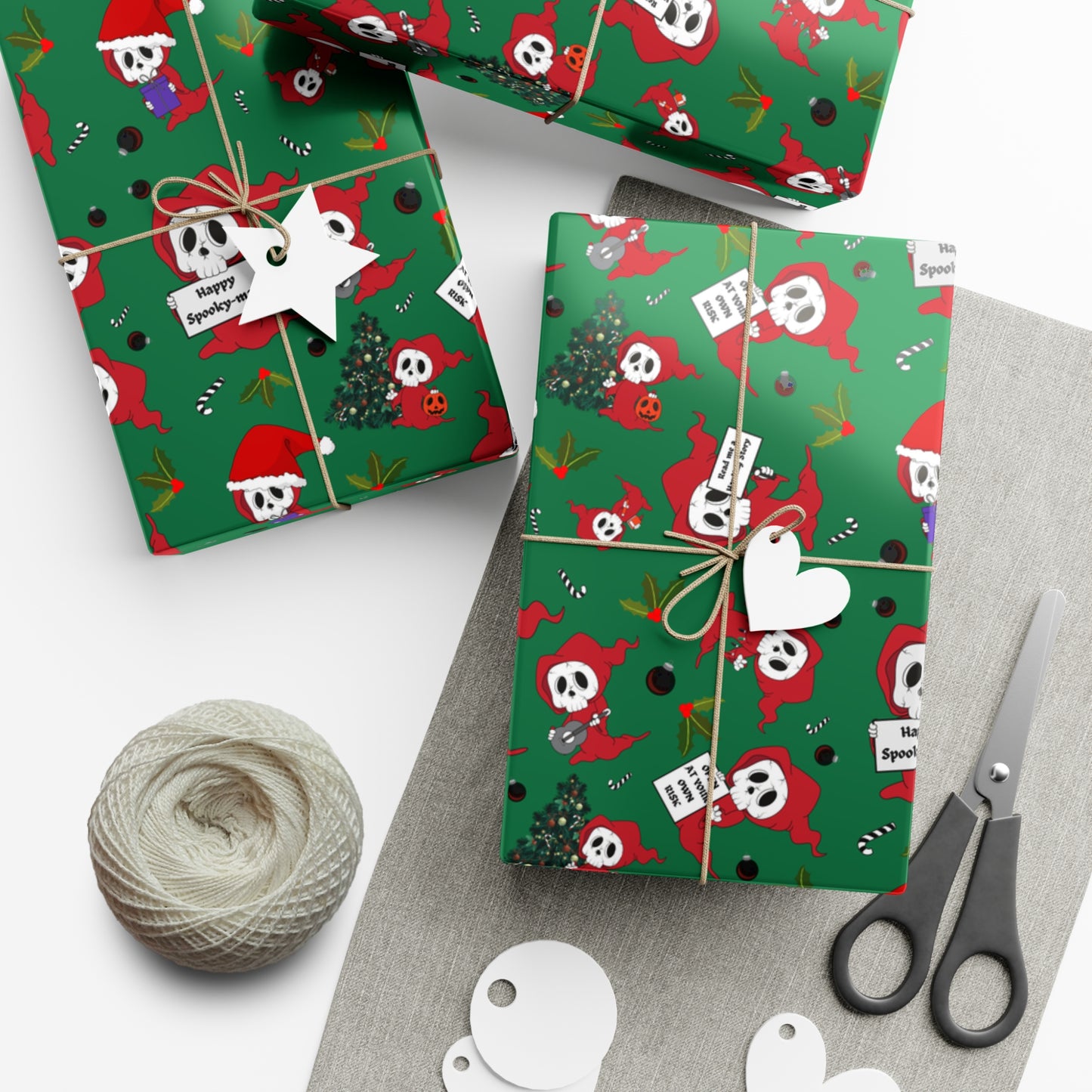 Spookymas Night | Gift Wrap Papers