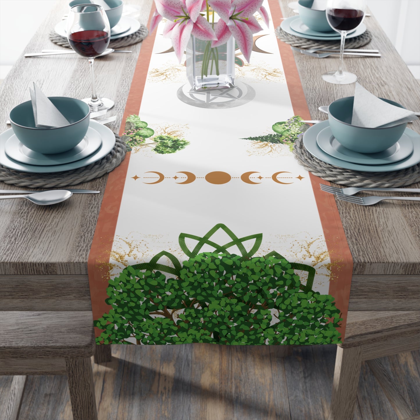 Solstice Day Table Runner | (Poly)