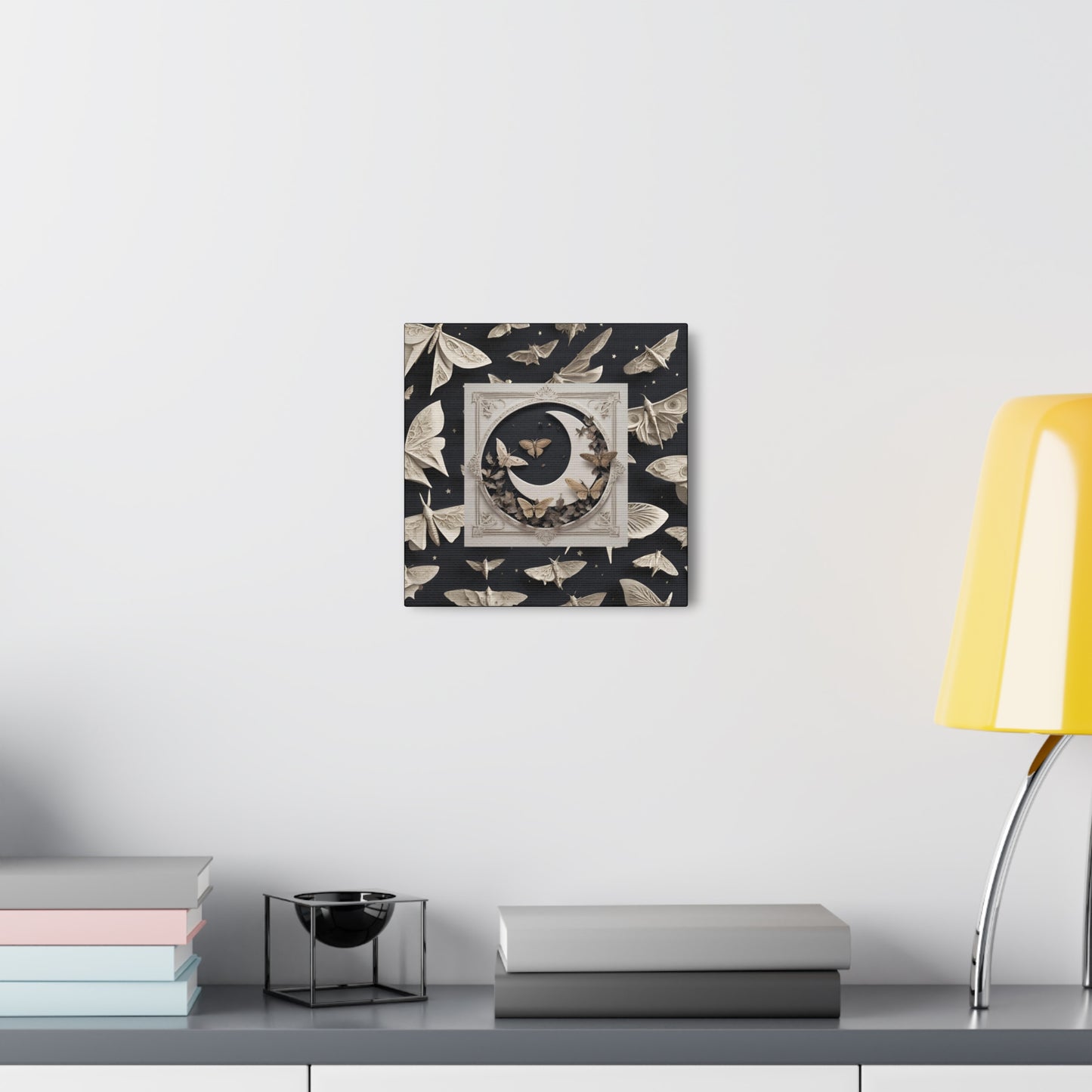 Moon Moths Canvas Gallery Wraps