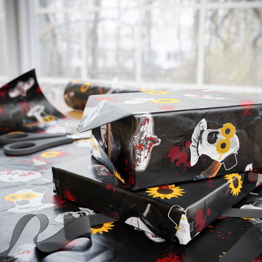 Wrapped in Horror | Sunny T | Nightmare Wrapping Paper