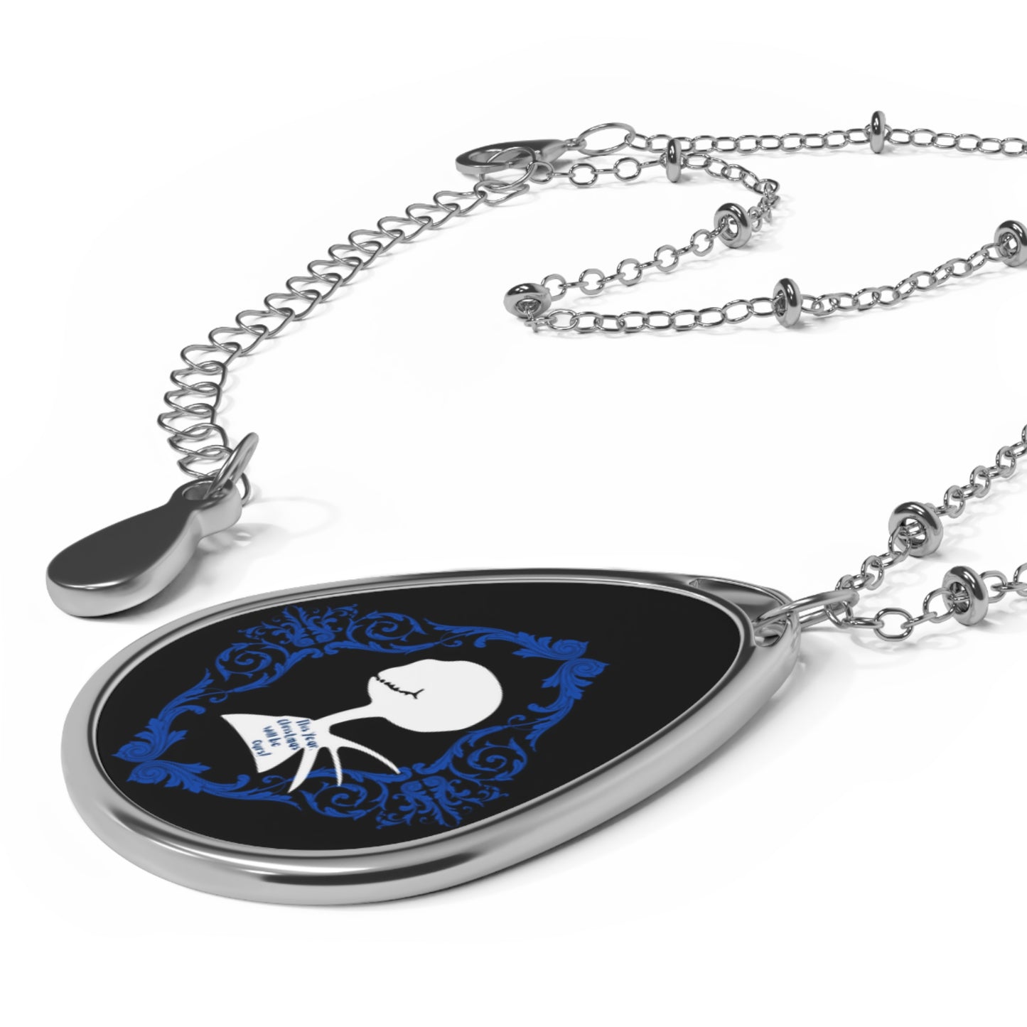 J.  Skellington | This Year…  | Oval Necklace