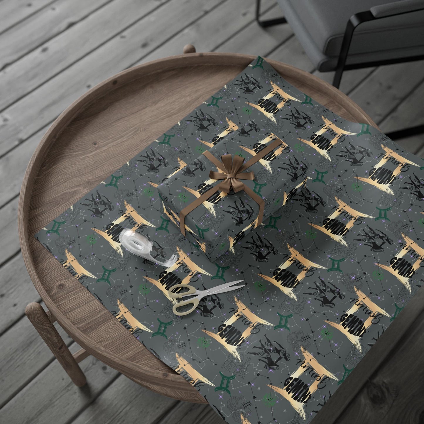 Gemini | Zodiac Birthday Wrapping Papers