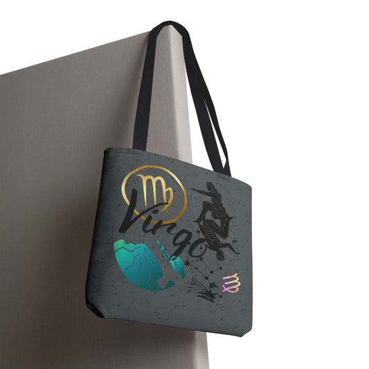 Virgo Zodiac Tote Bag | Mystic Astrology Collection