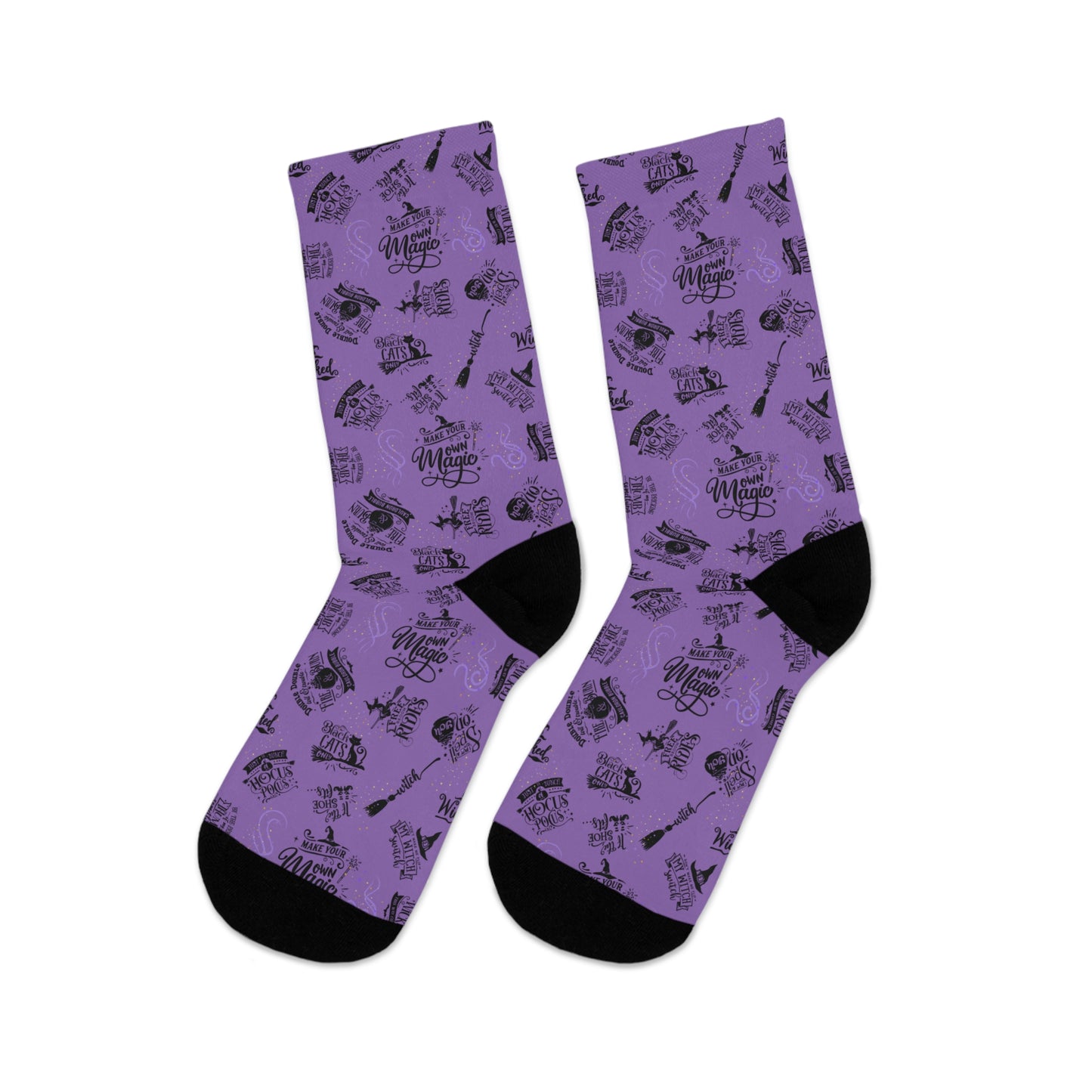 Witch Quotes | Recycled Poly Socks