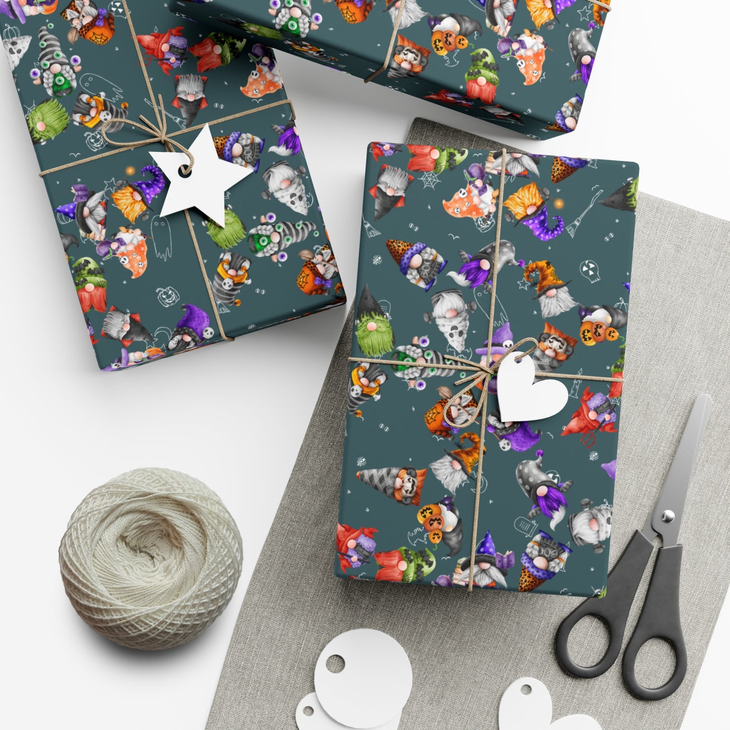 Gnome-o-ween | Gift Wrap Papers