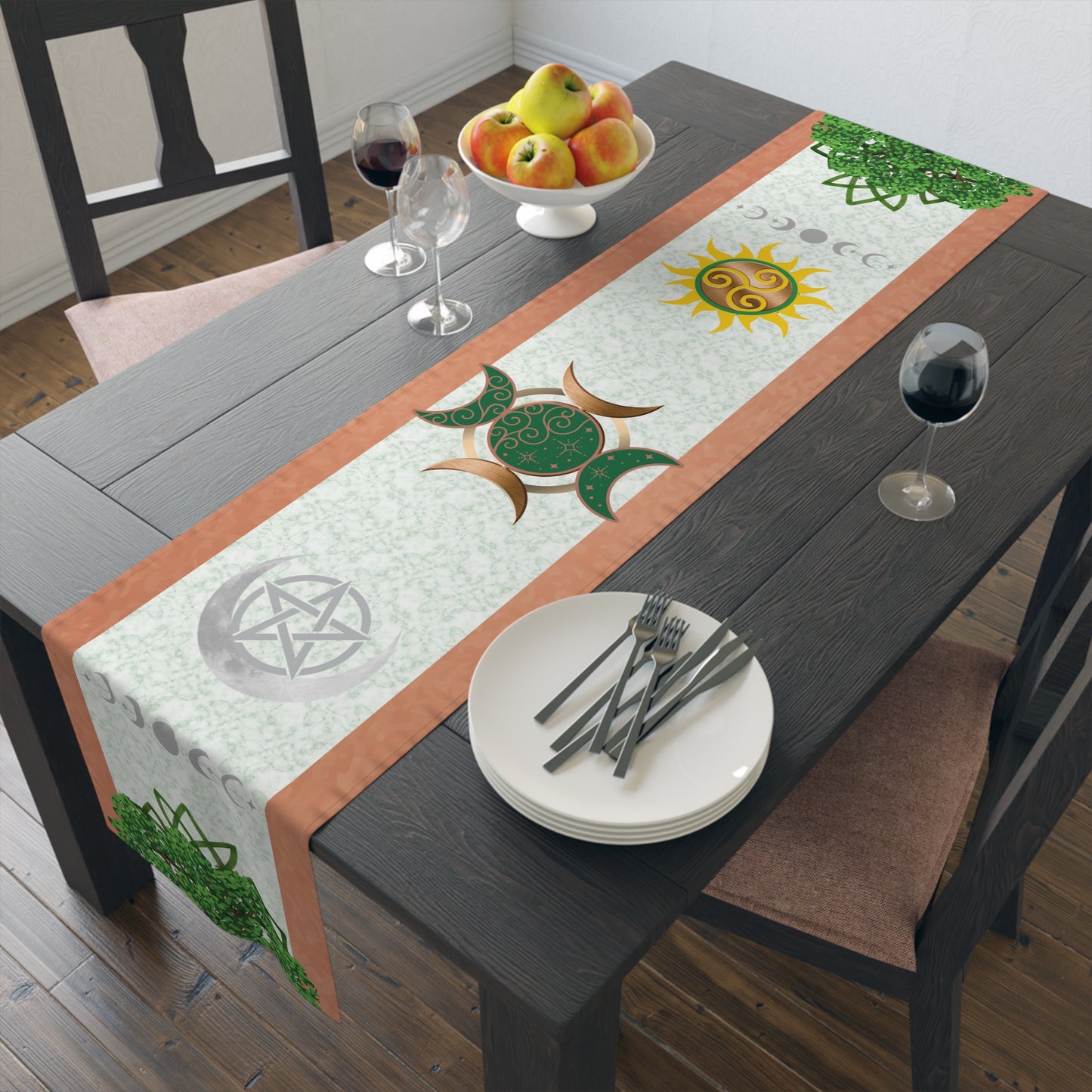 Solstice Day Table Runner | (Poly)