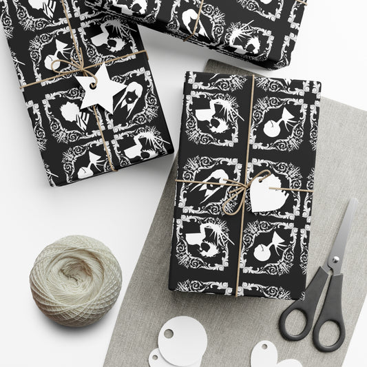 Goth Dreams | Burton Inspired | Gift Wrap Papers