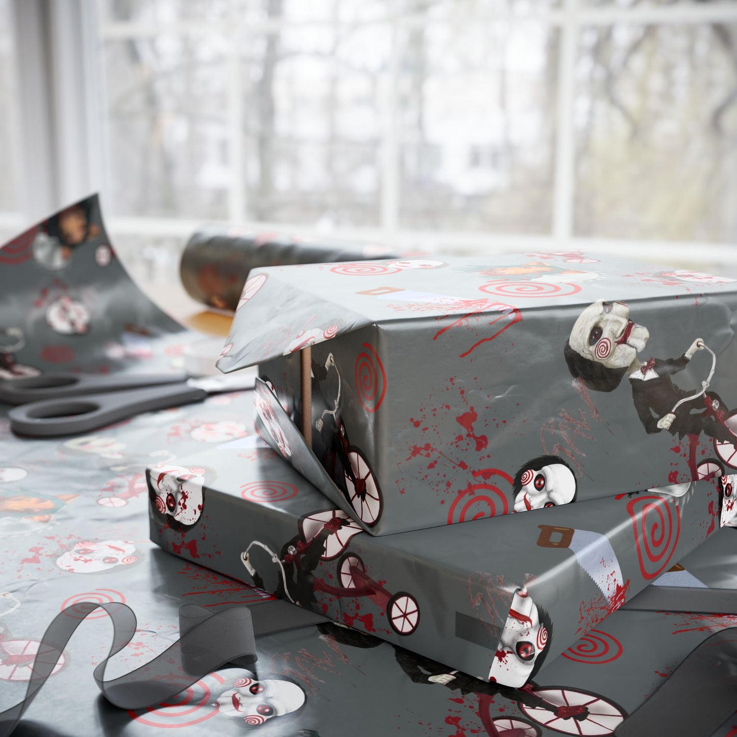 Wrapped in Horror | Piggy Bake | Nightmare Wrapping Paper