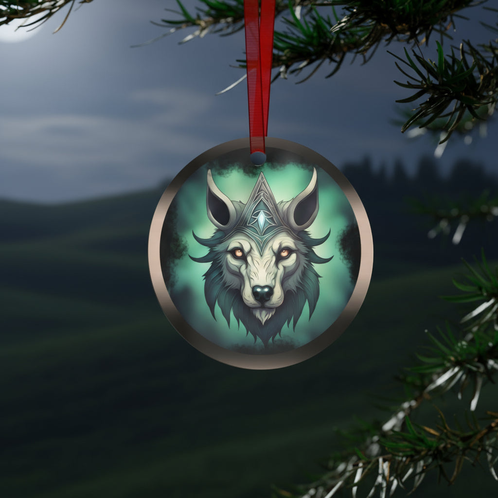 Wolf Prince | Fantasy Series | Metal Ornaments (1pc)