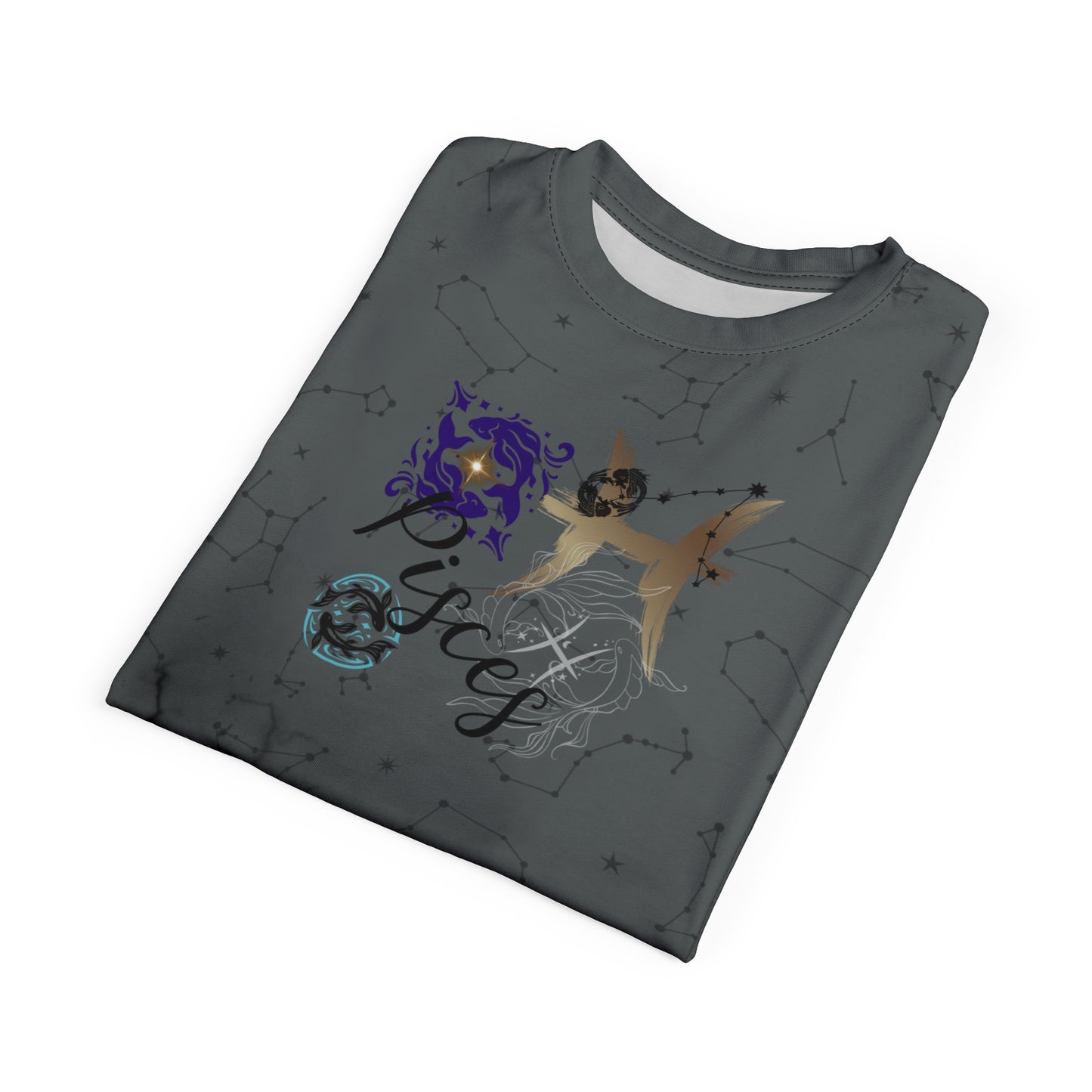 Pisces Zodiac Constellation TShirt | What's Your Sign | Mystic Astrology Tee