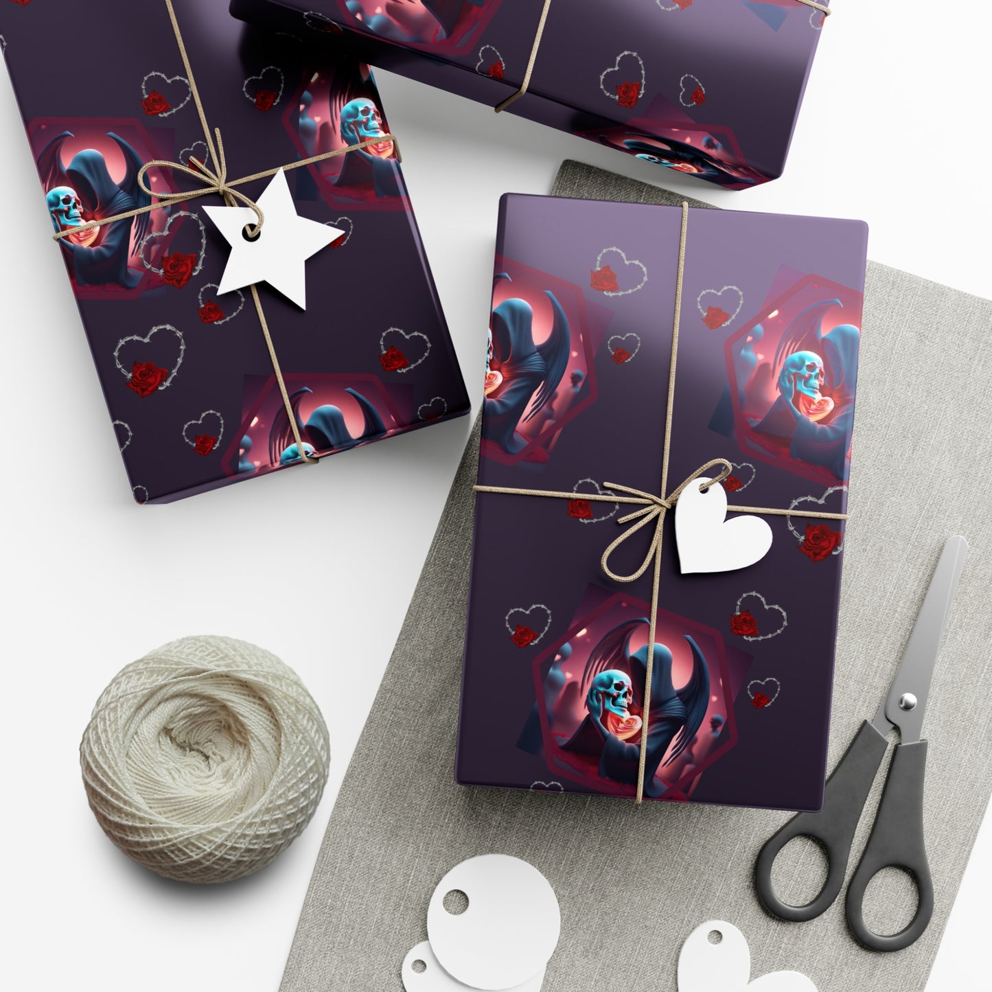 Love Ya, To Death | Gift Wrap Papers