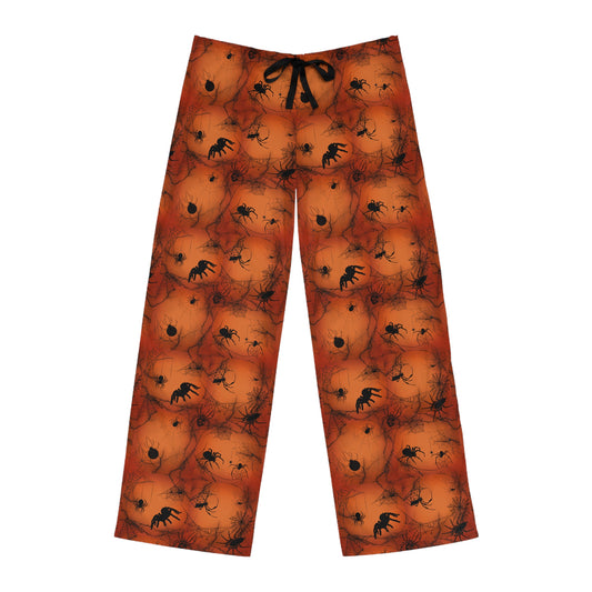 Eerie Spiders | Nightmare Holidays | Men's Pajama Pants - Cozy Halloween Sleepwear