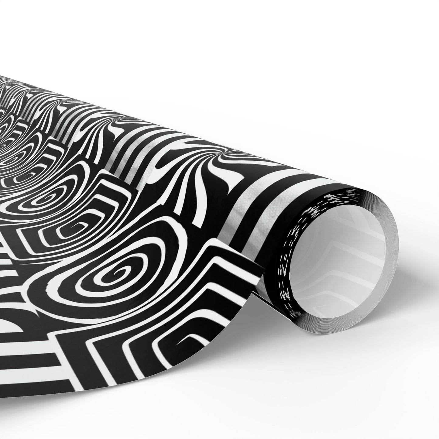 Gothic Swirls Gift Wrap — Tim Burton Inspired Wrapping Paper for Weddings & Occasions