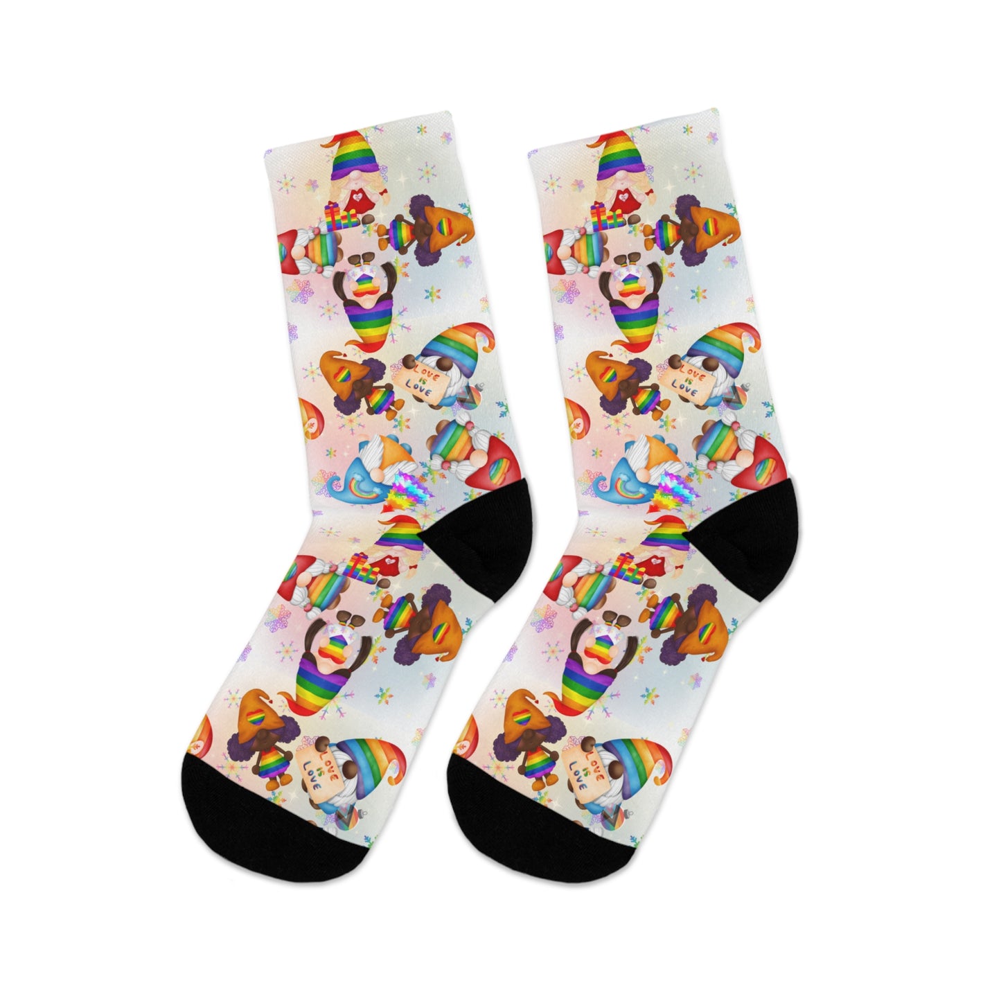 Pridemas Gnomes | Recycled Poly Socks