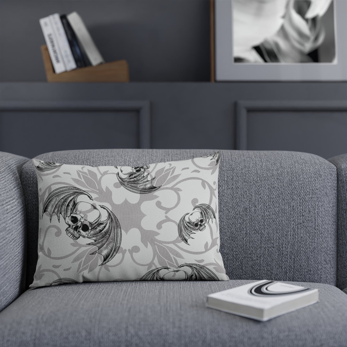 Winged Skulls | Cushion 3 sizes