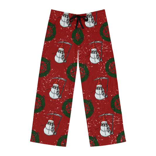 Grim Snowman | Nightmare Holiday | Men's Pajama Pants