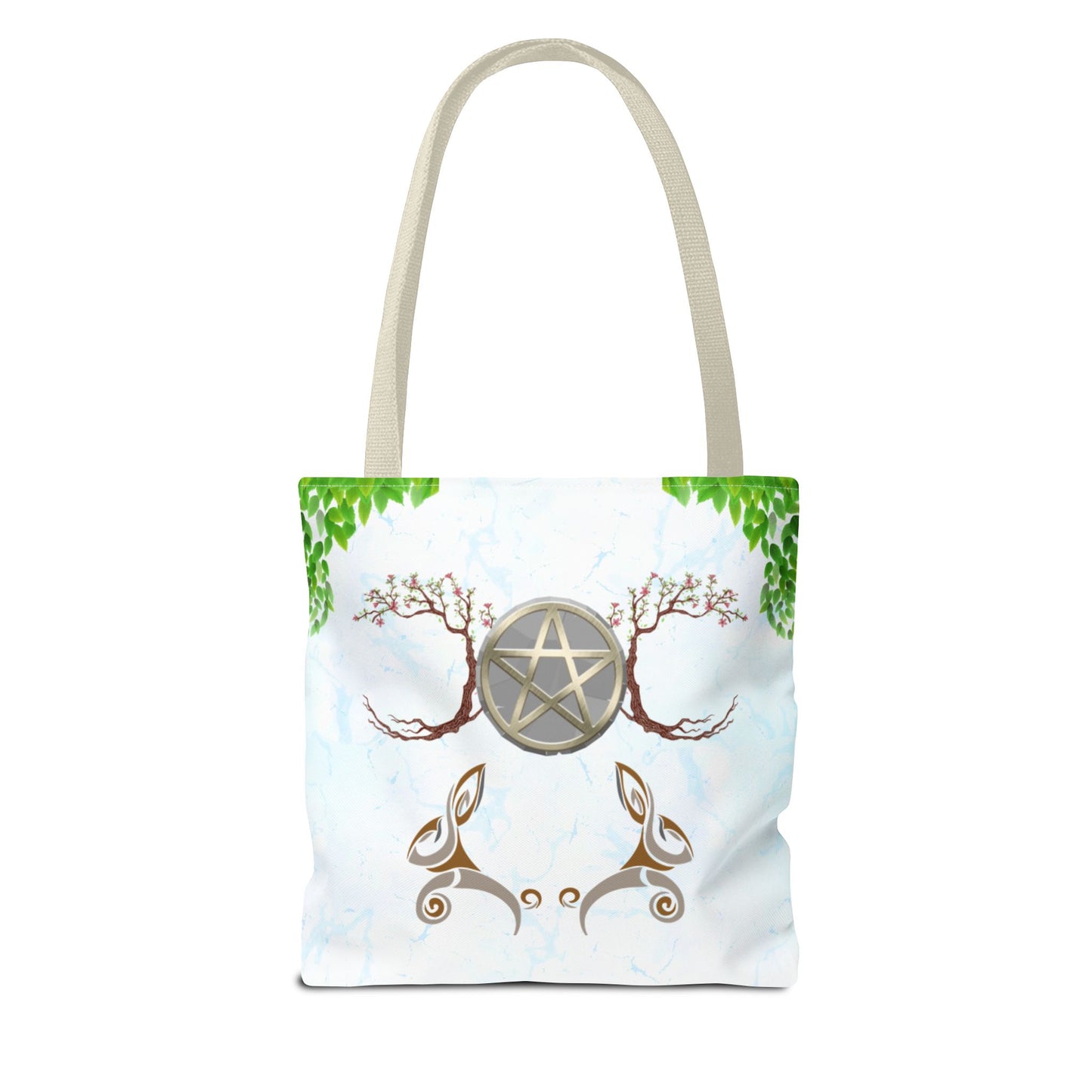 Balance Spring Equinox Tote Bag | Nature Altar Design